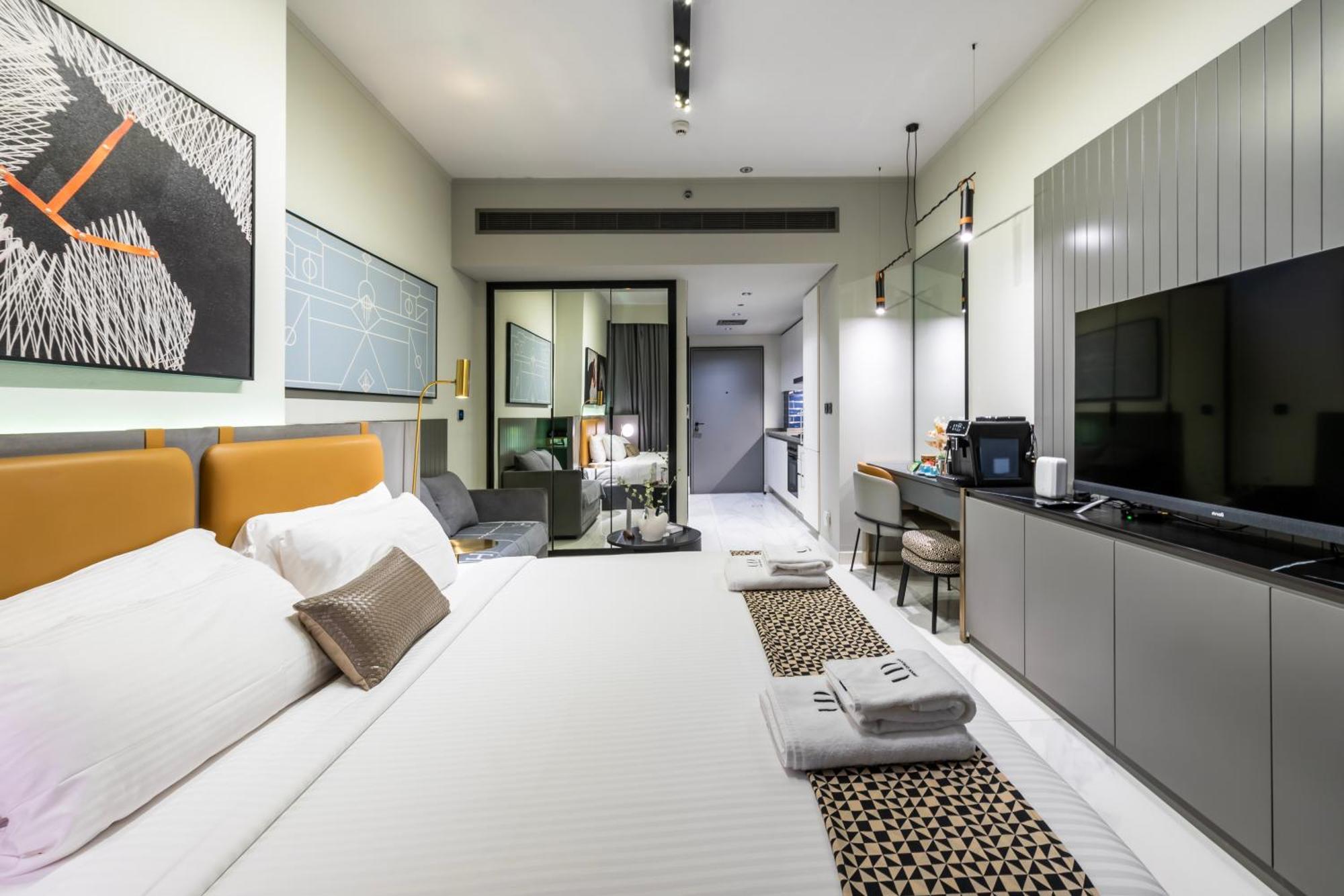 Apartamento Canal View Downtown - Near Mall & Burj Khalifa - Mag 318