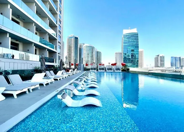 Canal View Studio Downtown - Near Dubai Mall & Burj Khalifa - Mag 318